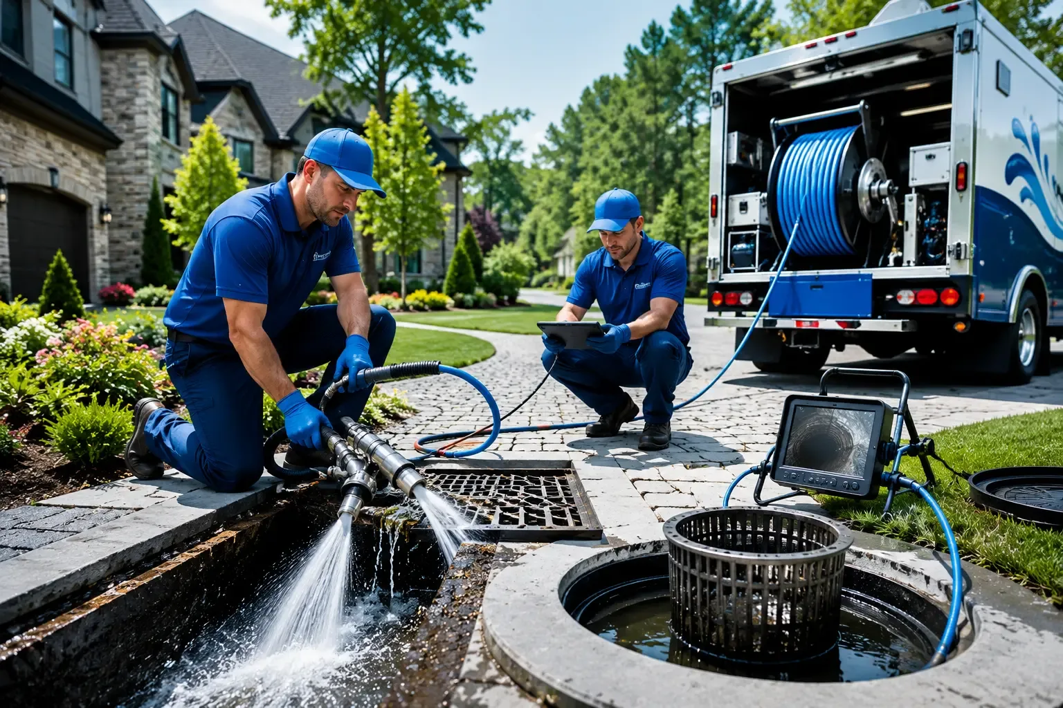 Local outdoor drain cleaning professionals in Mears, MI