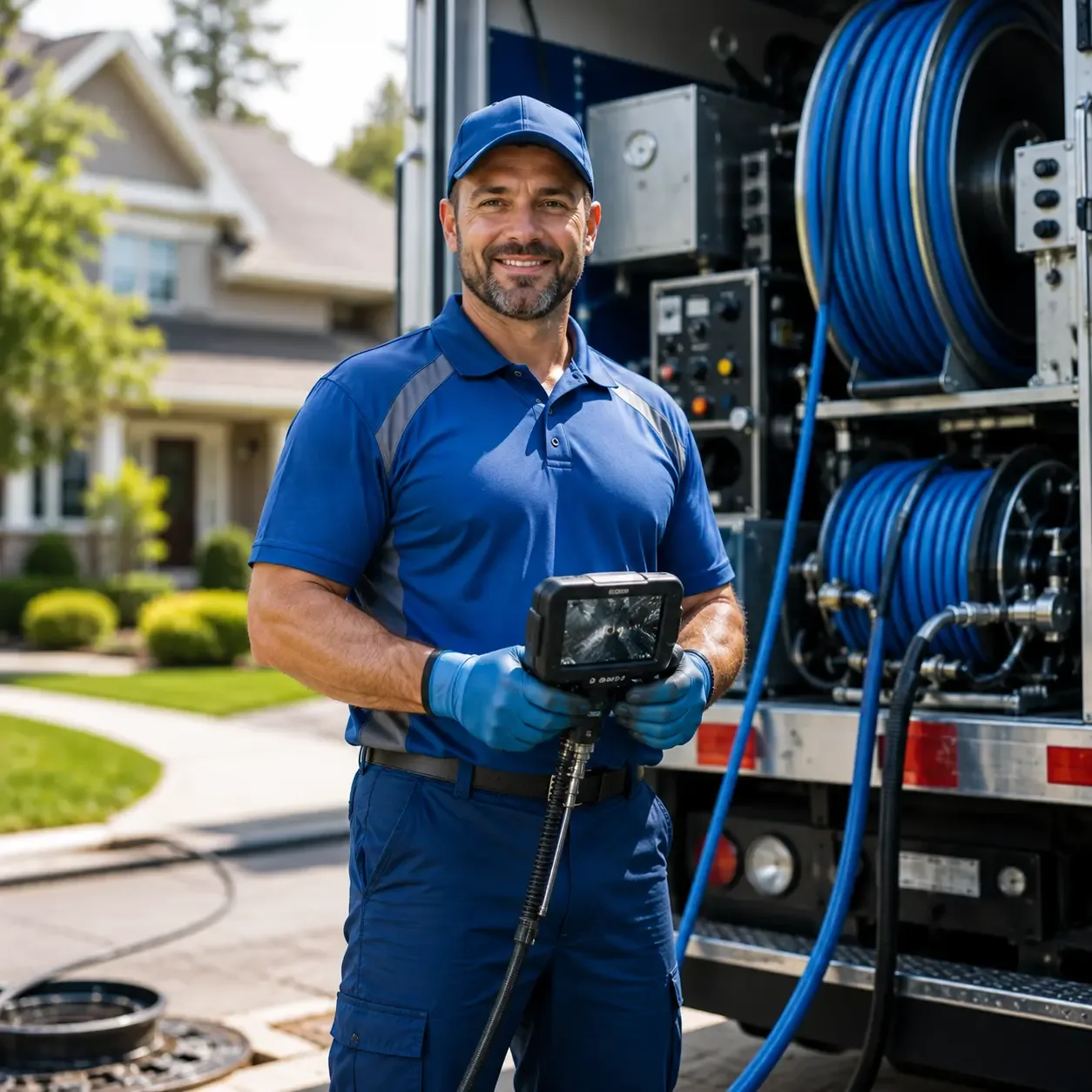Local outdoor drain cleaning specialists in Mears, MI